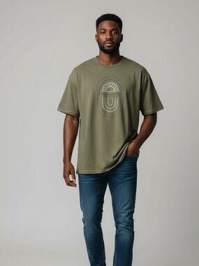👕 Wohven XXXL Green Graphic Tee | Ultra Soft Artist Series Shirt